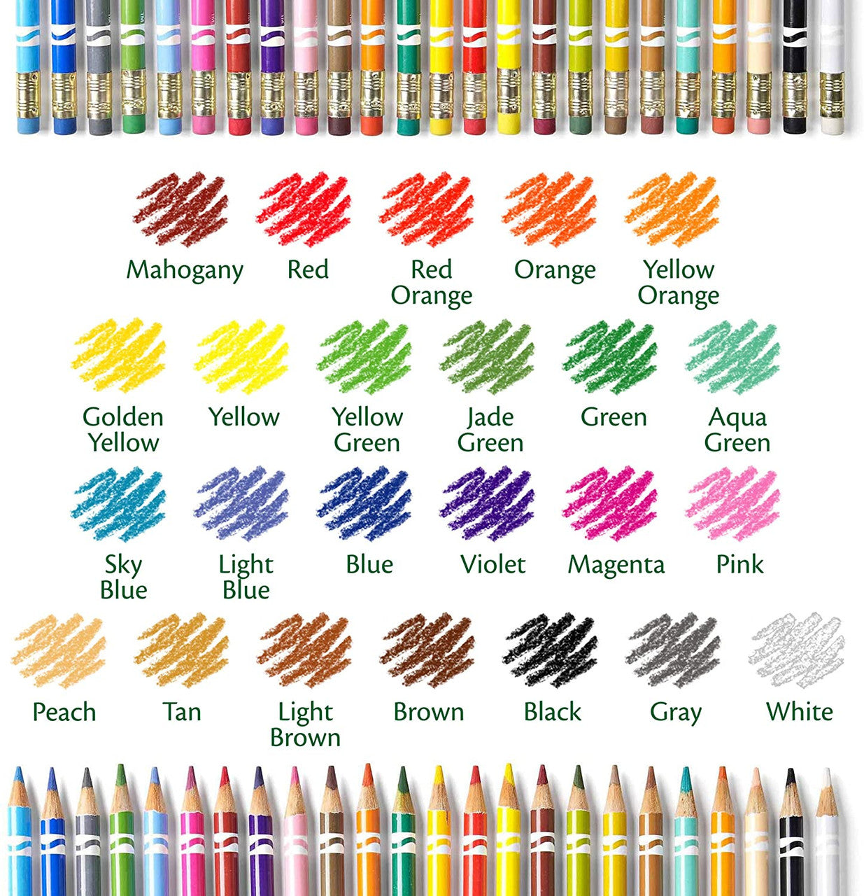 Crayola 24 ct. Erasable Colored Pencils