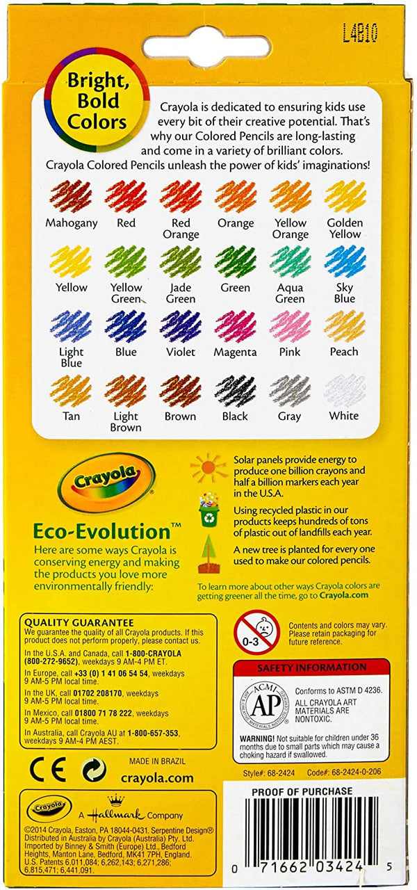 Crayola 24 ct. Erasable Colored Pencils