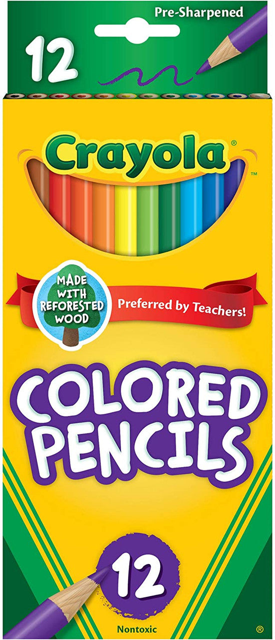 Crayola 12 ct. Colored Pencils, Long