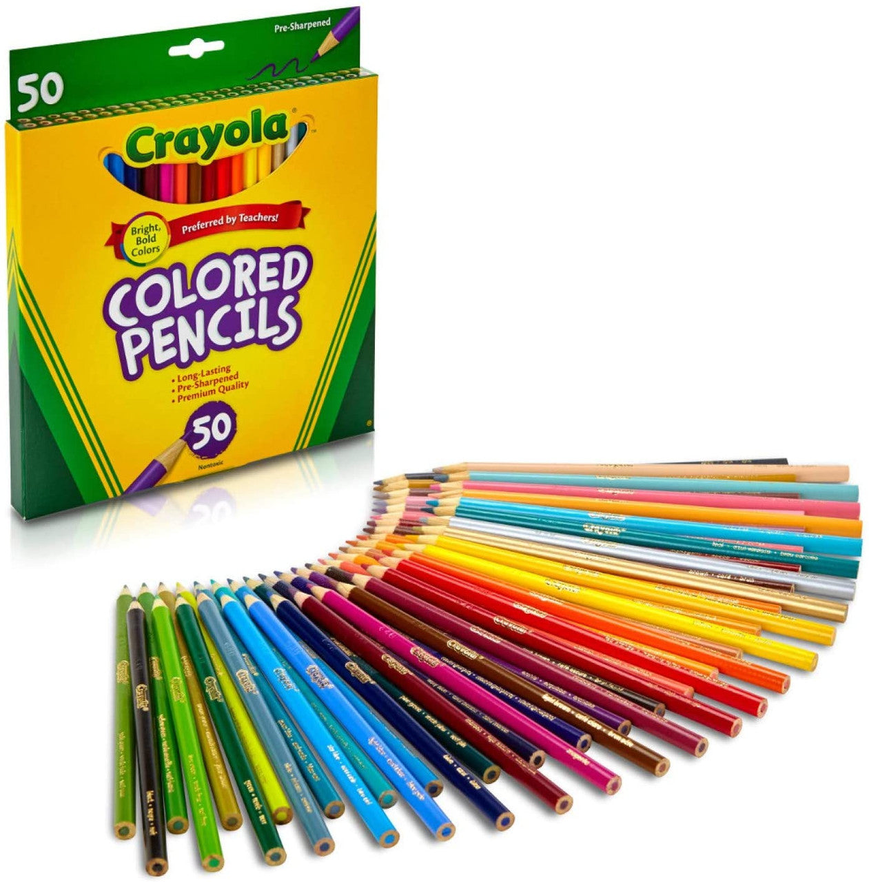 Crayola 50 ct. Colored Pencils, Long