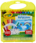 Crayola Washable Window Markers & Stencil Set