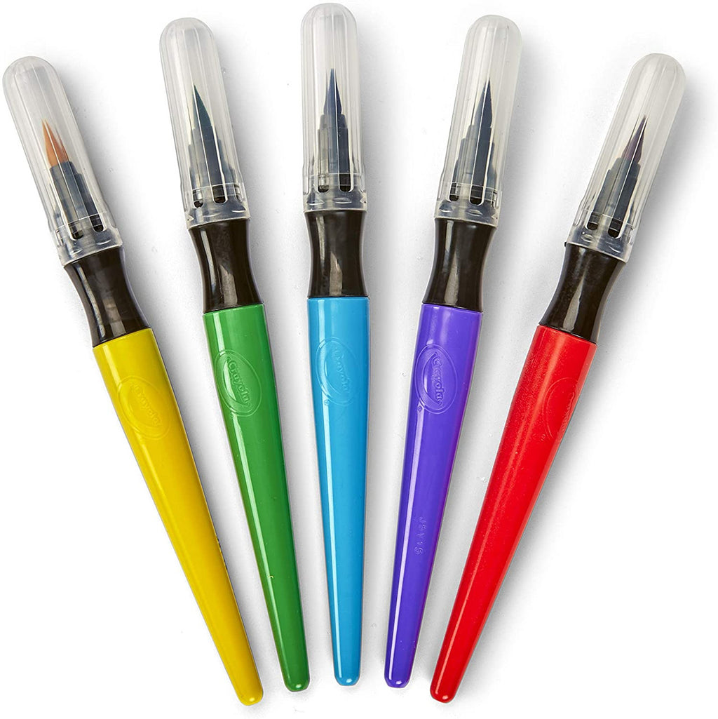 Crayola 5 ct. Washable No Drip Paint Brush Pens