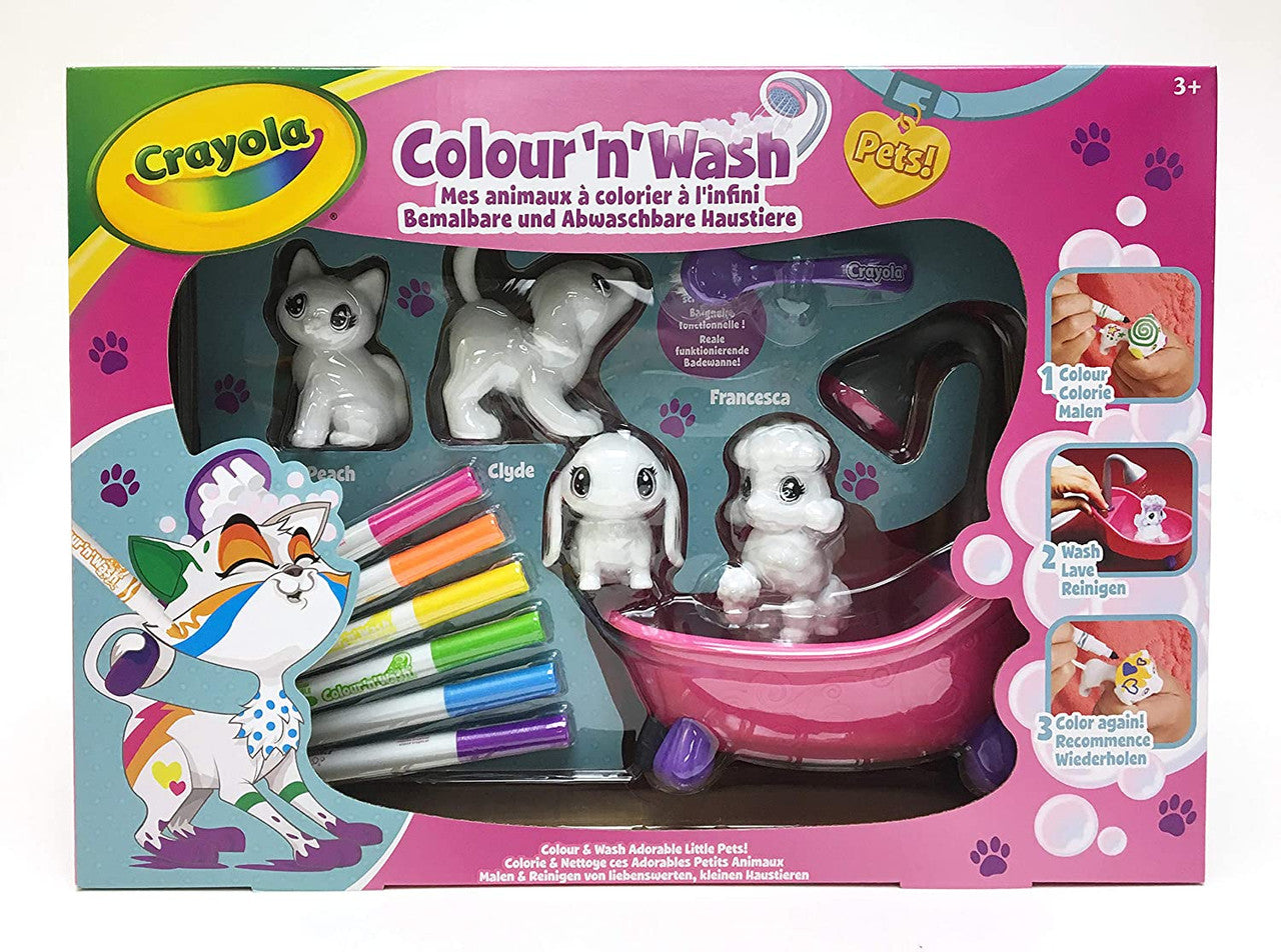 Crayola Scribble Scrubbie Pets, Tub Play Set 9/23