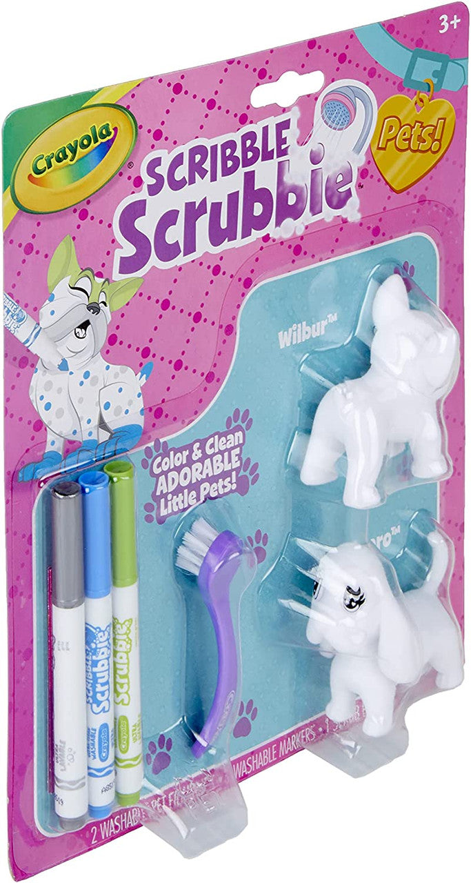Crayola 74-7252 Scribble Scrubbie Pets, Dogs