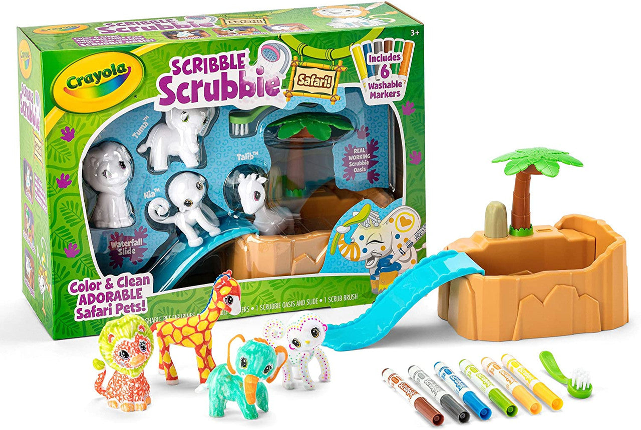 Crayola Scribble Scrubbie Safari, Oasis Set