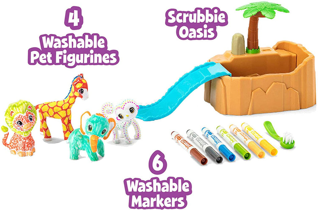 Crayola Scribble Scrubbie Safari, Oasis Set