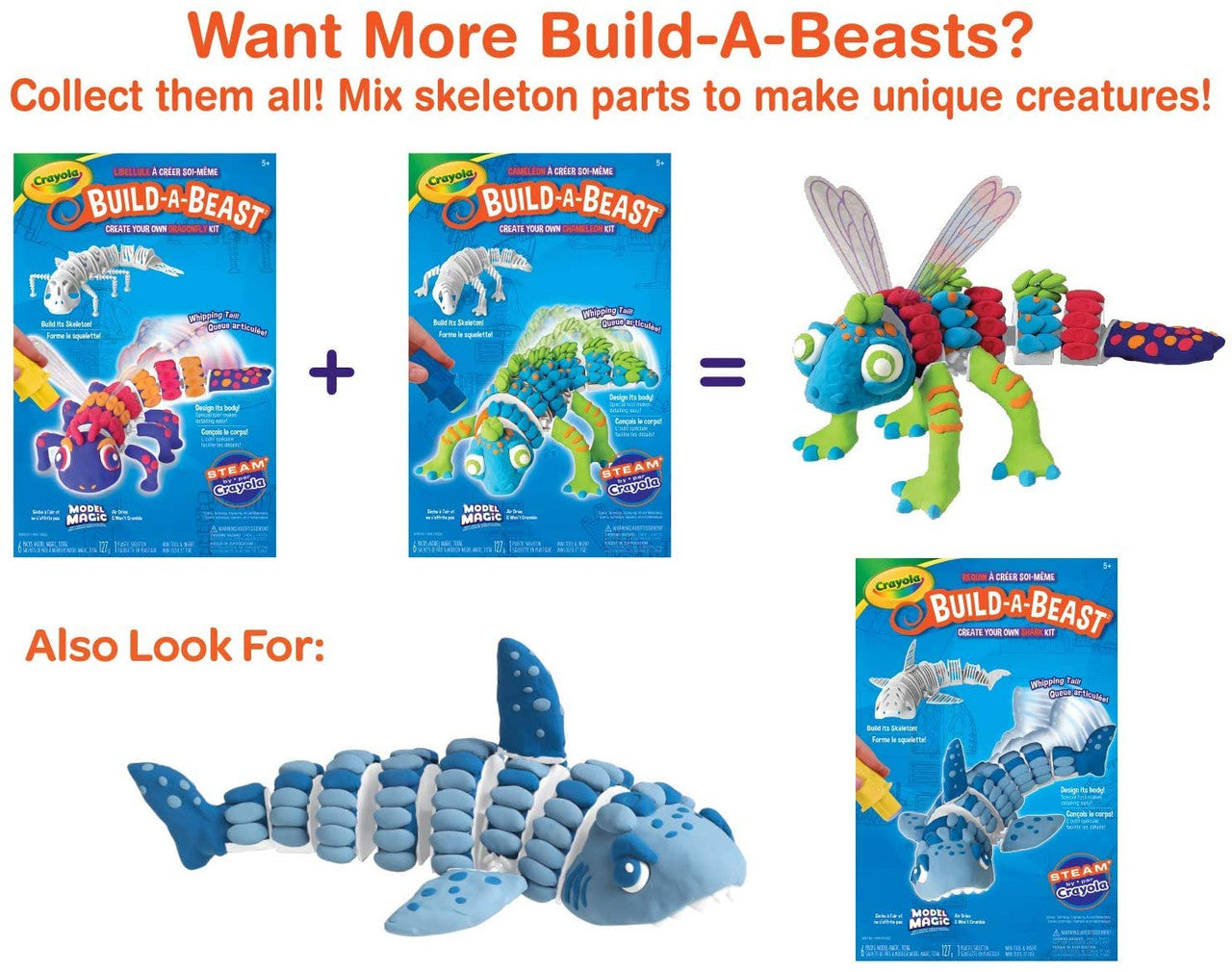 Crayola Build-A-Beast Dragonfly
