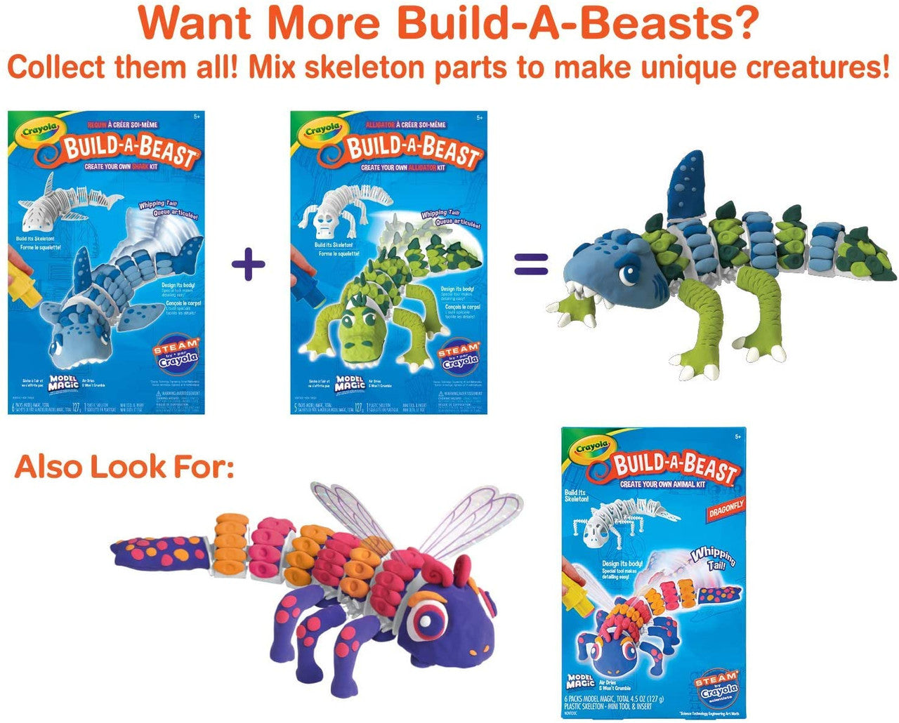 Crayola Build-A-Beast Shark