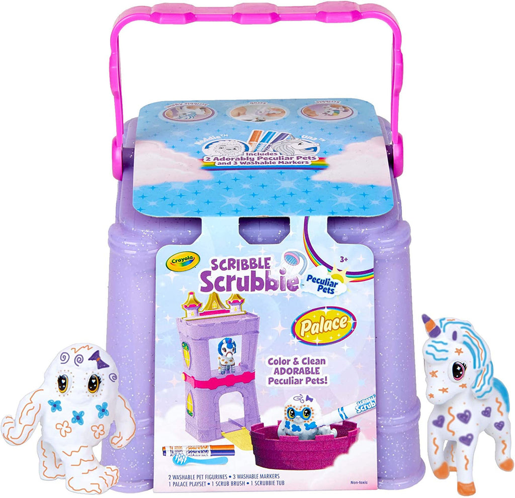 Crayola 74-7357 Scribble Scrubbie Peculiar Pets Palace