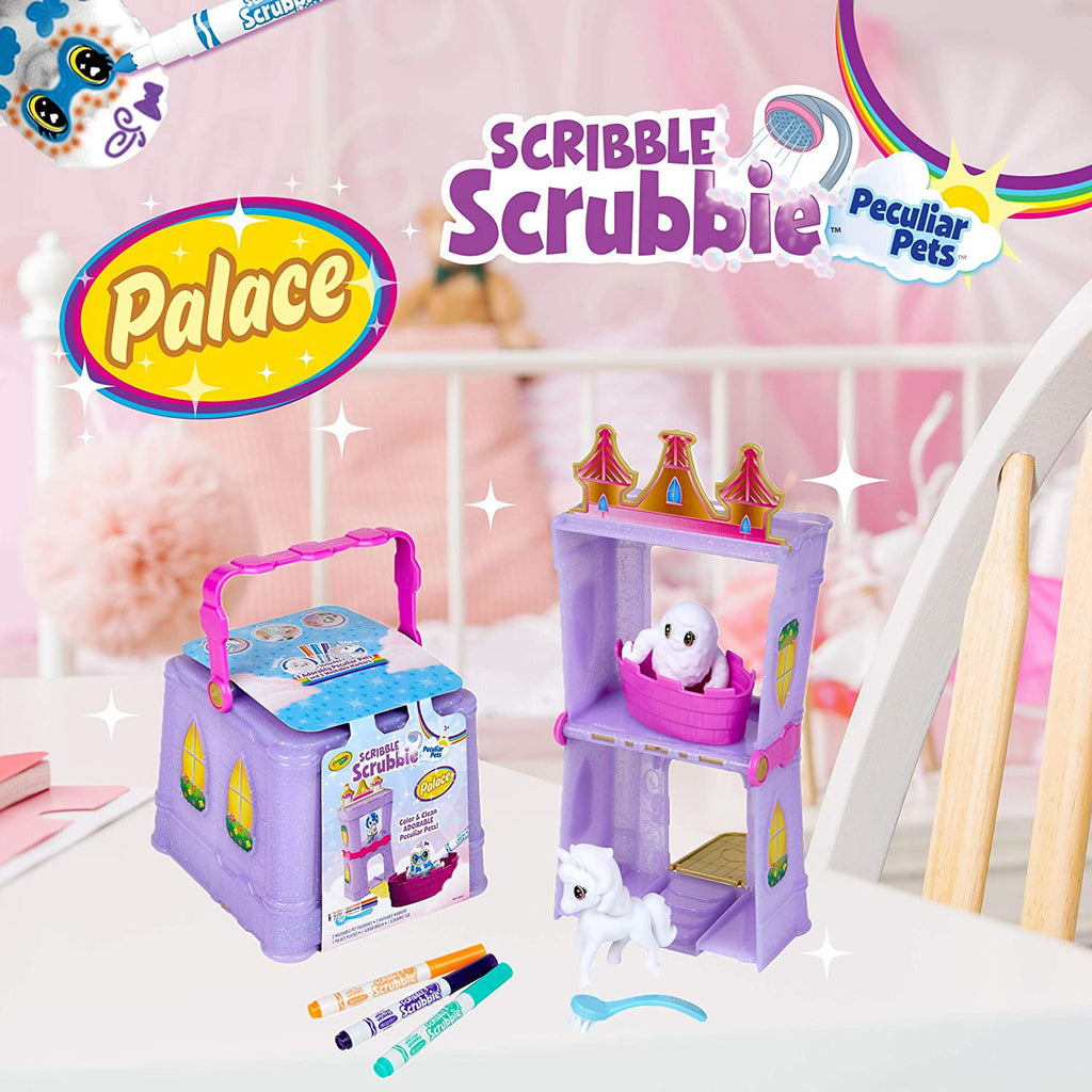 Crayola 74-7357 Scribble Scrubbie Peculiar Pets Palace