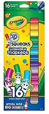 Crayola 16 ct. Washable Pip-Squeaks Skinnies® Markers