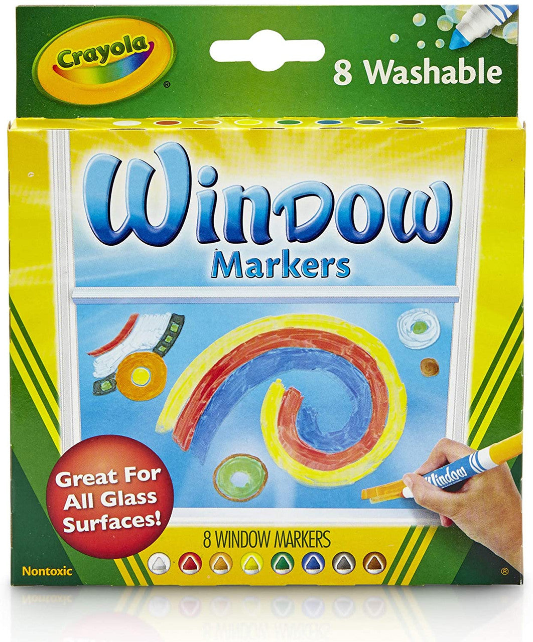 Crayola 8 ct. Washable Window Markers