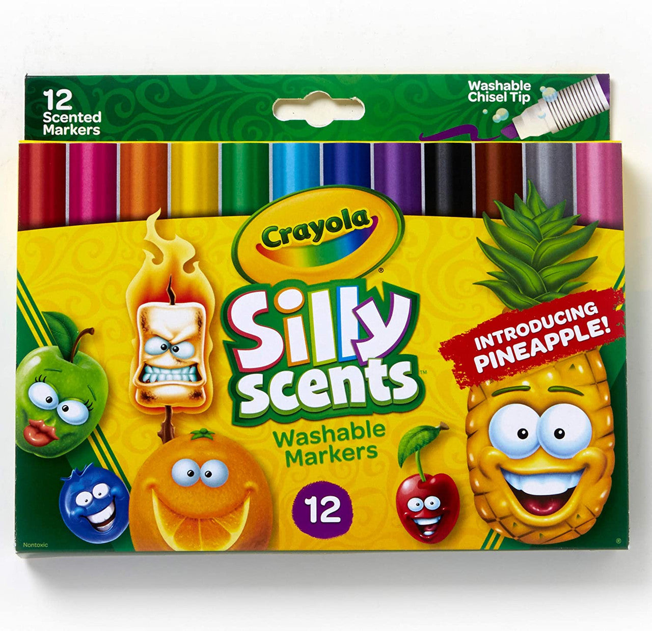 Crayola 12 ct. Silly Scents Wedge Tip Scented Washable Markers