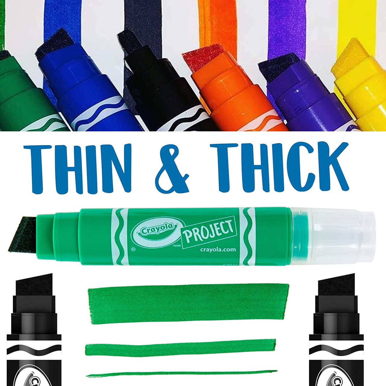 Crayola Crayola Project 4 ct. XL Poster Markers, Classic