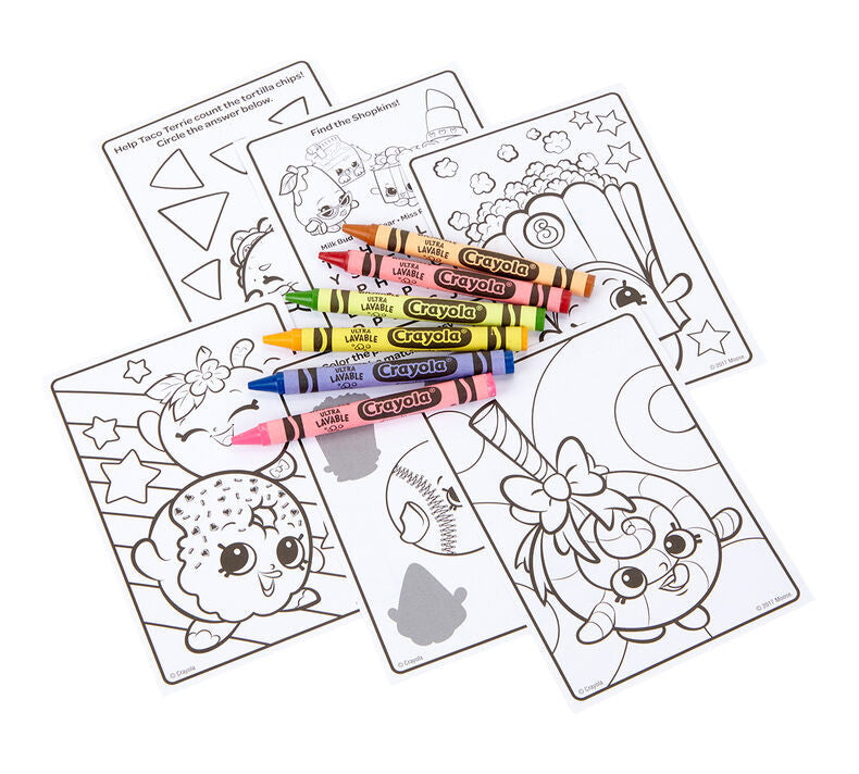 Crayola Shopkins Travel Pack
