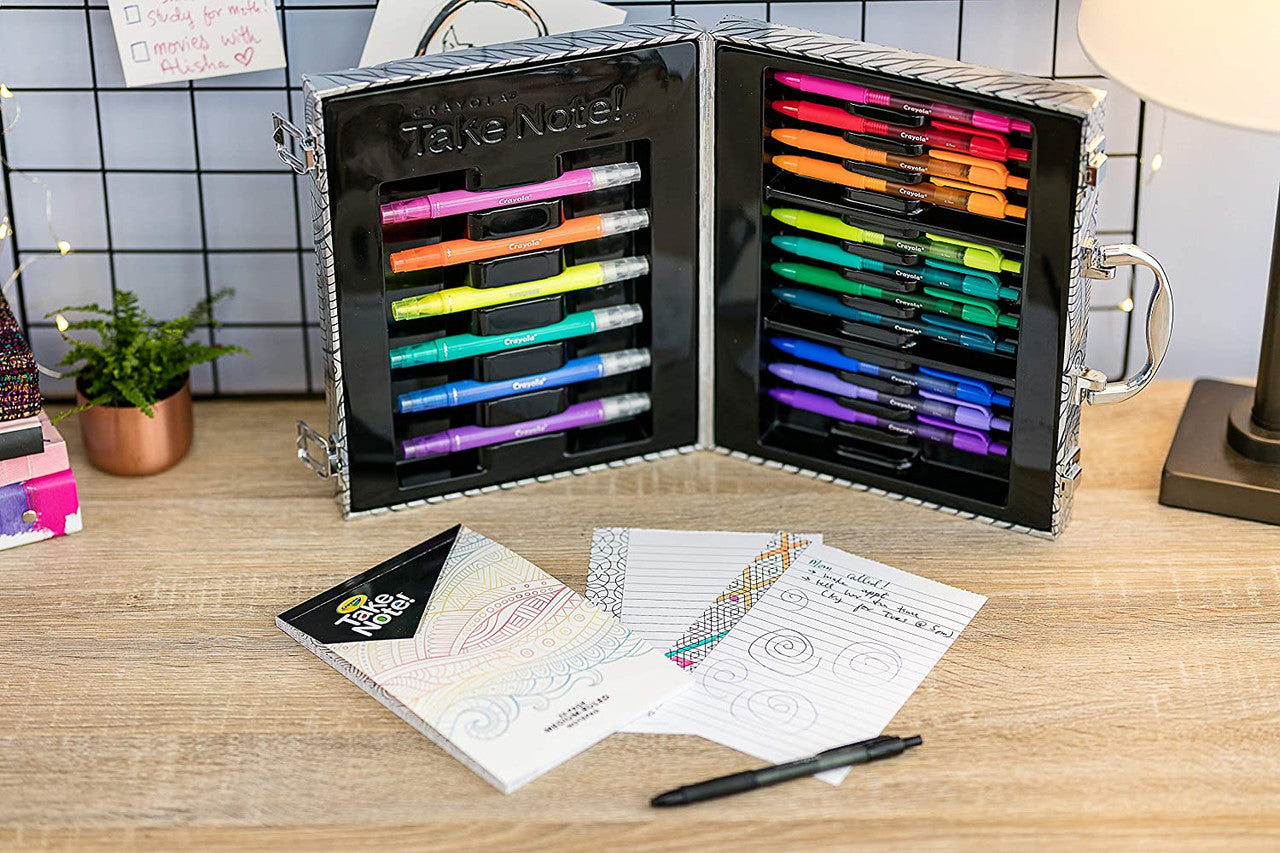 Crayola Take Note! Colorful Writing Kit