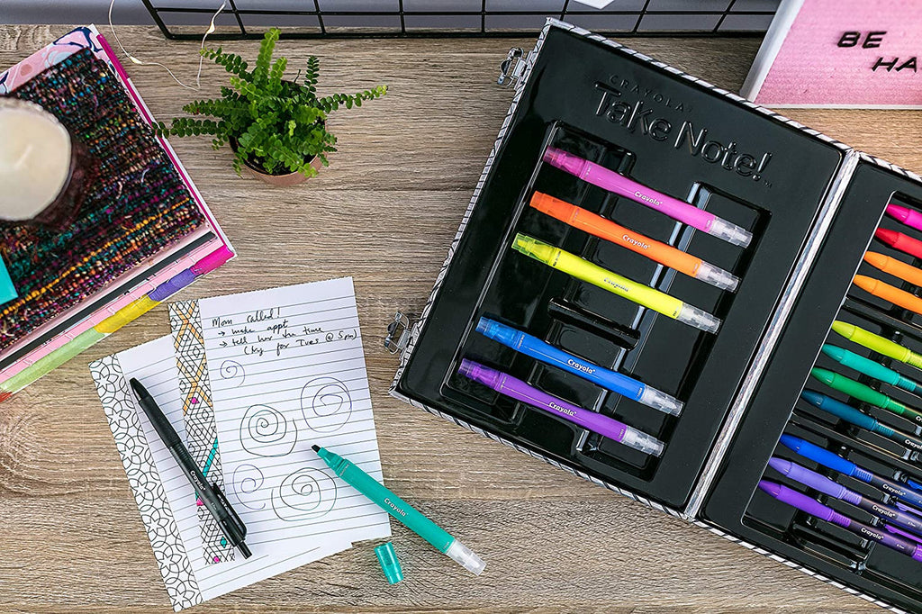Crayola Take Note! Colorful Writing Kit