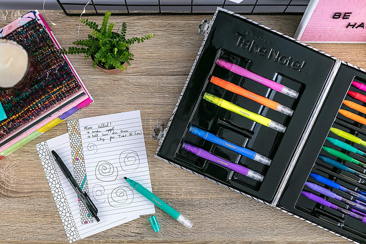 Crayola Take Note! Colorful Writing Kit