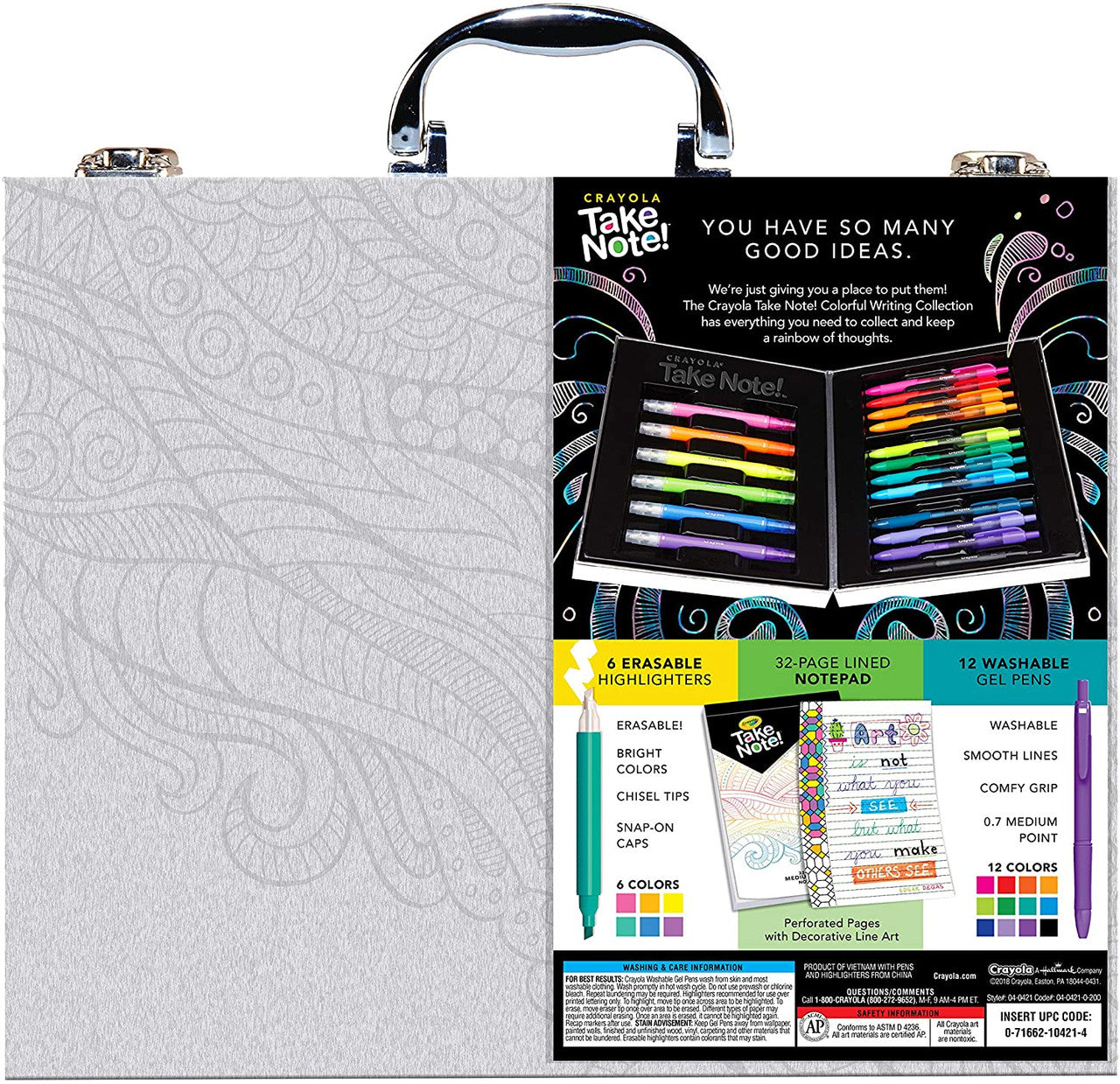 Crayola Take Note! Colorful Writing Kit