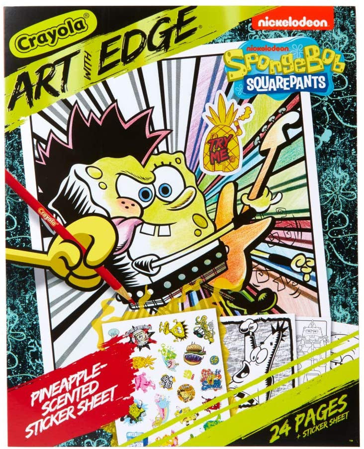 Crayola Art With Edge, SpongeBob SquarePants with Scented Stickers