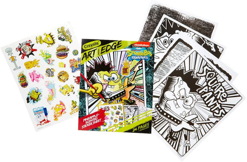 Crayola Art With Edge, SpongeBob SquarePants with Scented Stickers