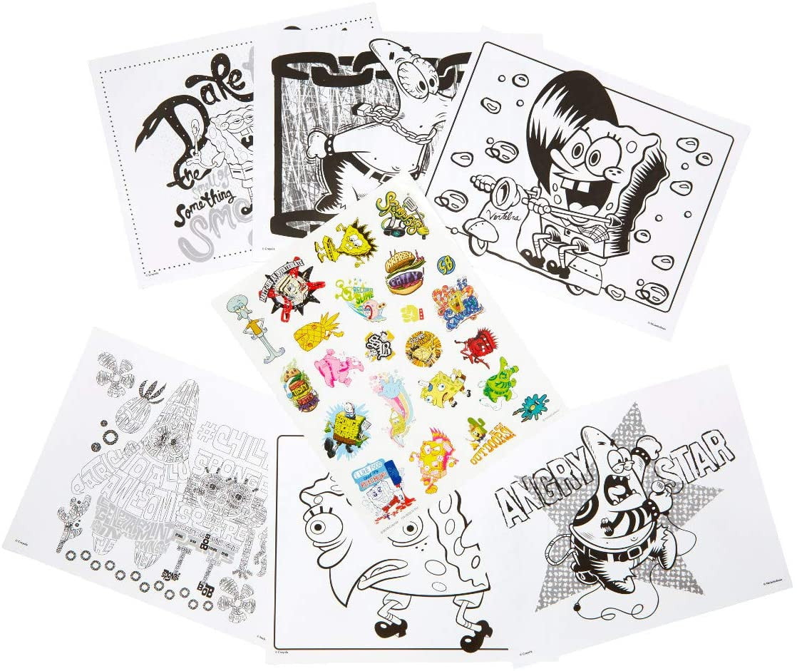 Crayola Art With Edge, SpongeBob SquarePants with Scented Stickers