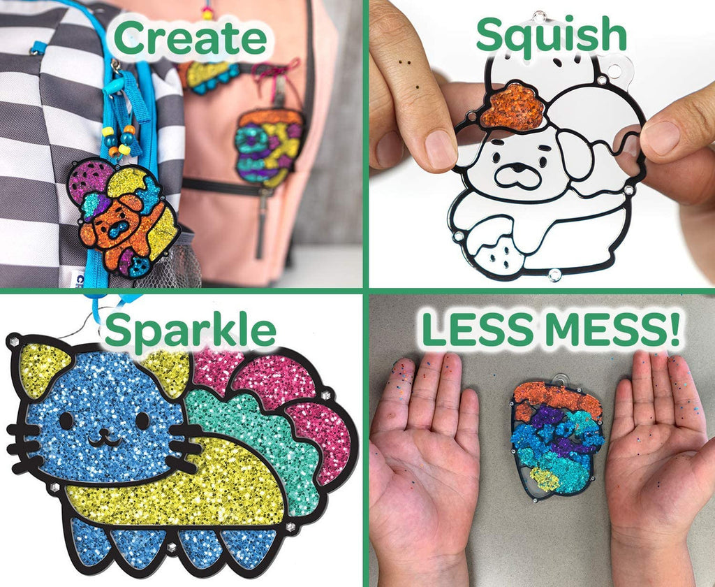 Crayola Glitter Dots Keychains