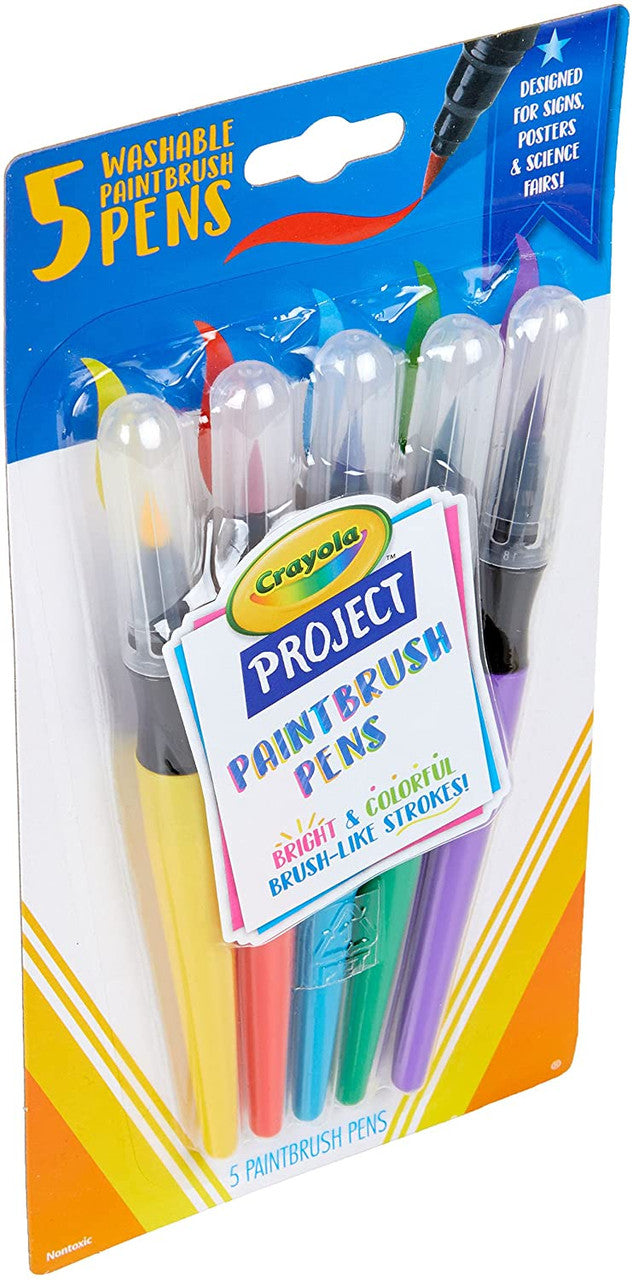 Crayola Crayola Project 5 ct. Paint Brush Pens