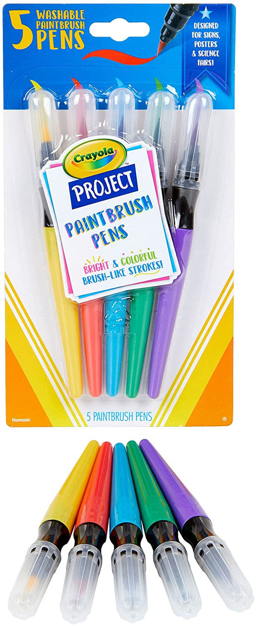 Crayola Crayola Project 5 ct. Paint Brush Pens