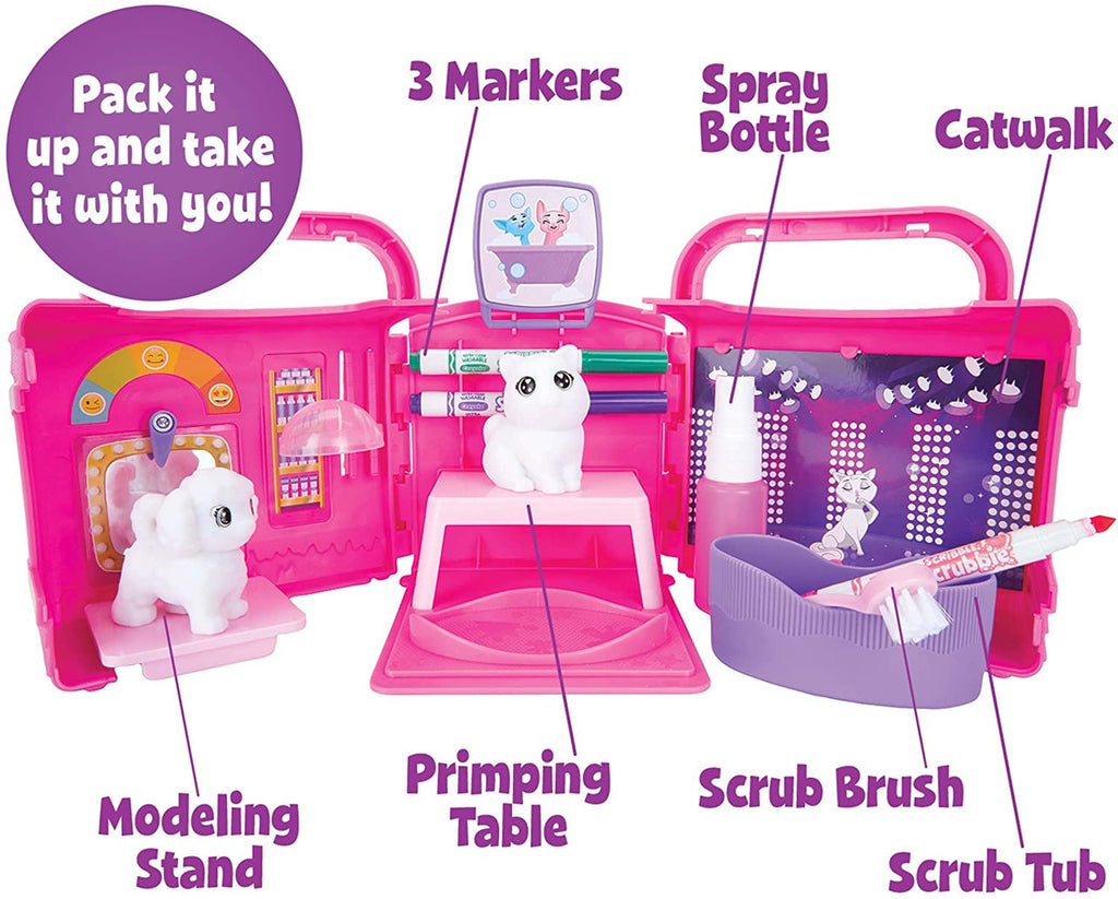 Crayola Scribble Scrubbie, Salon Set