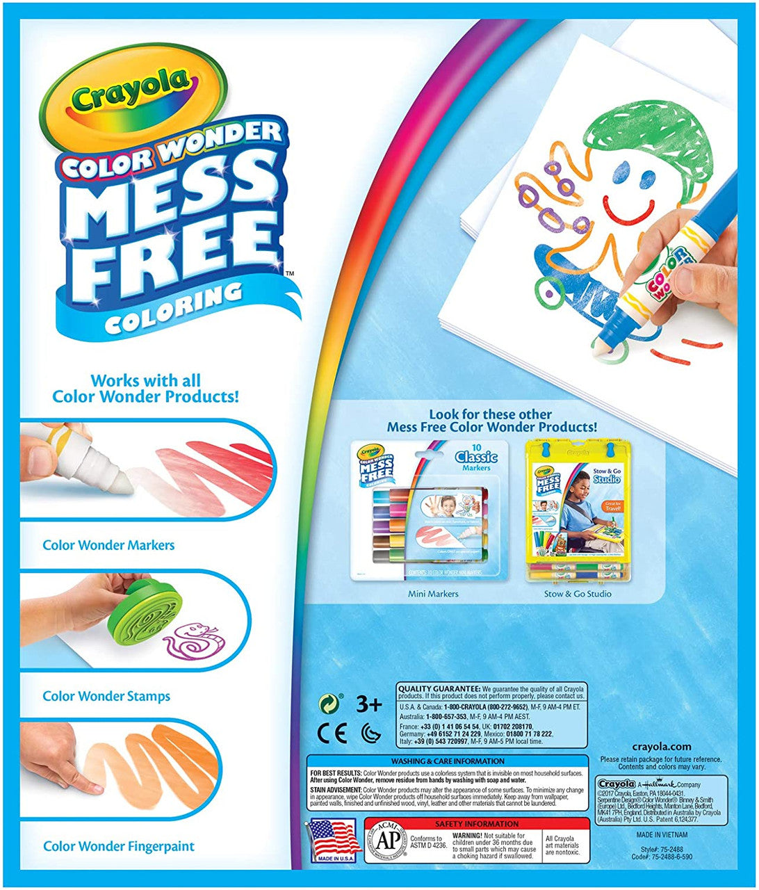 Crayola Color Wonder Paintbrush Pens