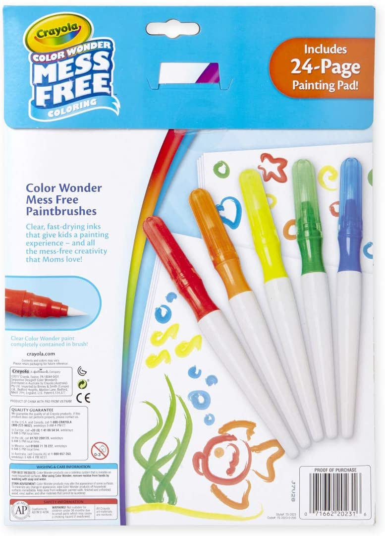 Crayola Color Wonder Paintbrush Pens