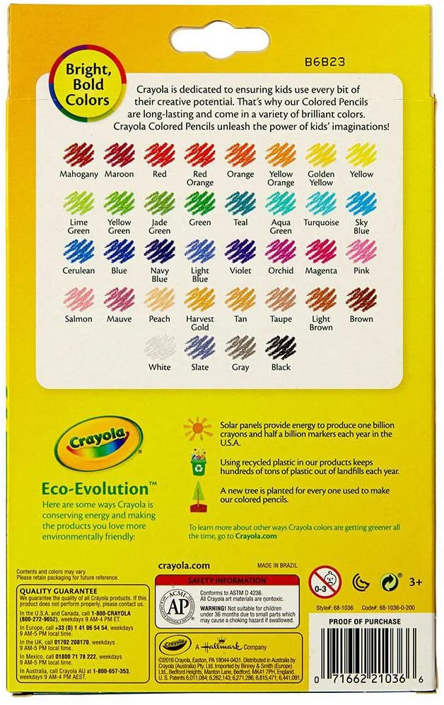 Crayola 36 ct. Erasable Colored Pencils