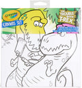 Crayola 54-1067 T-Rex Paint and Canvas Set
