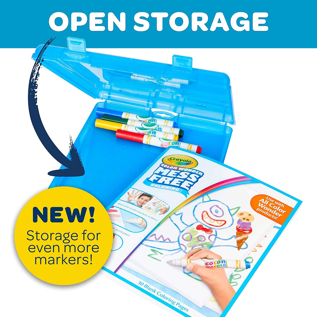 Crayola 75-2580 Color Wonder Stow & Go Studio
