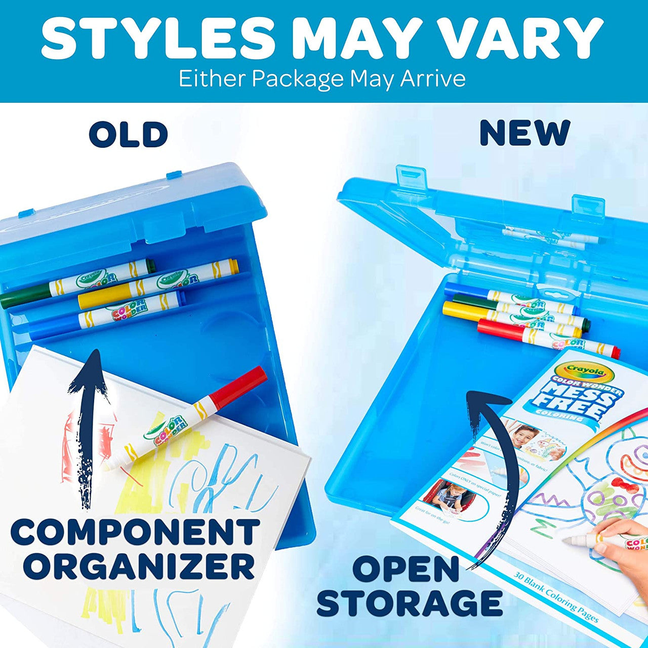 Crayola 75-2580 Color Wonder Stow & Go Studio