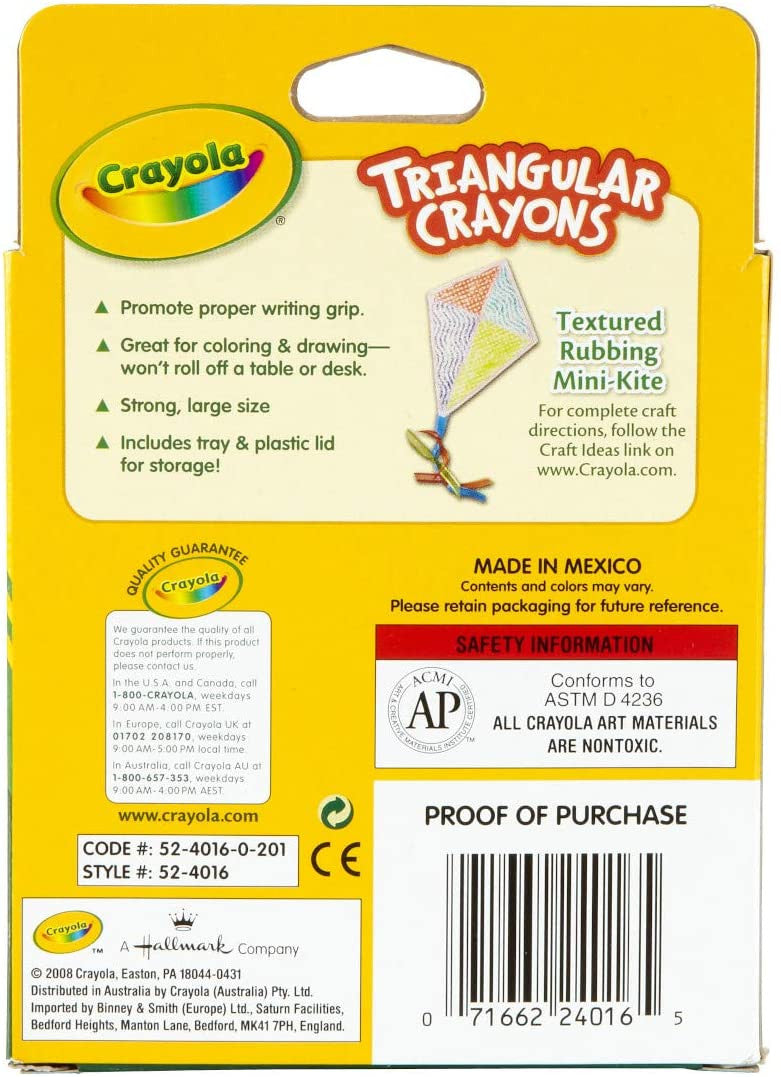 Crayola 16 ct. Triangular Crayons