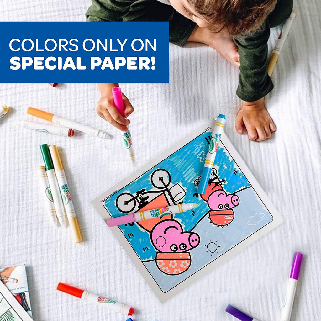 Crayola Color Wonder Coloring Pad & Markers, Peppa Pig