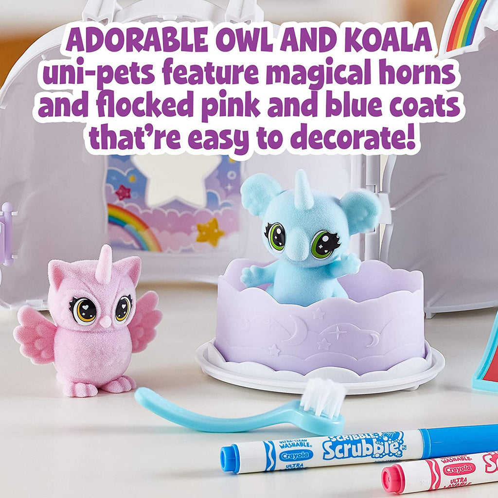 Crayola 74-7427 Scribble Scrubbie Peculiar Pet Club House