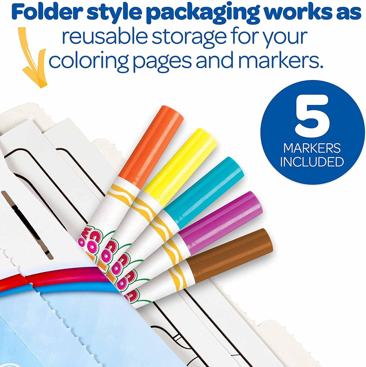Crayola Color Wonder Coloring Pad & Markers, Frozen 2