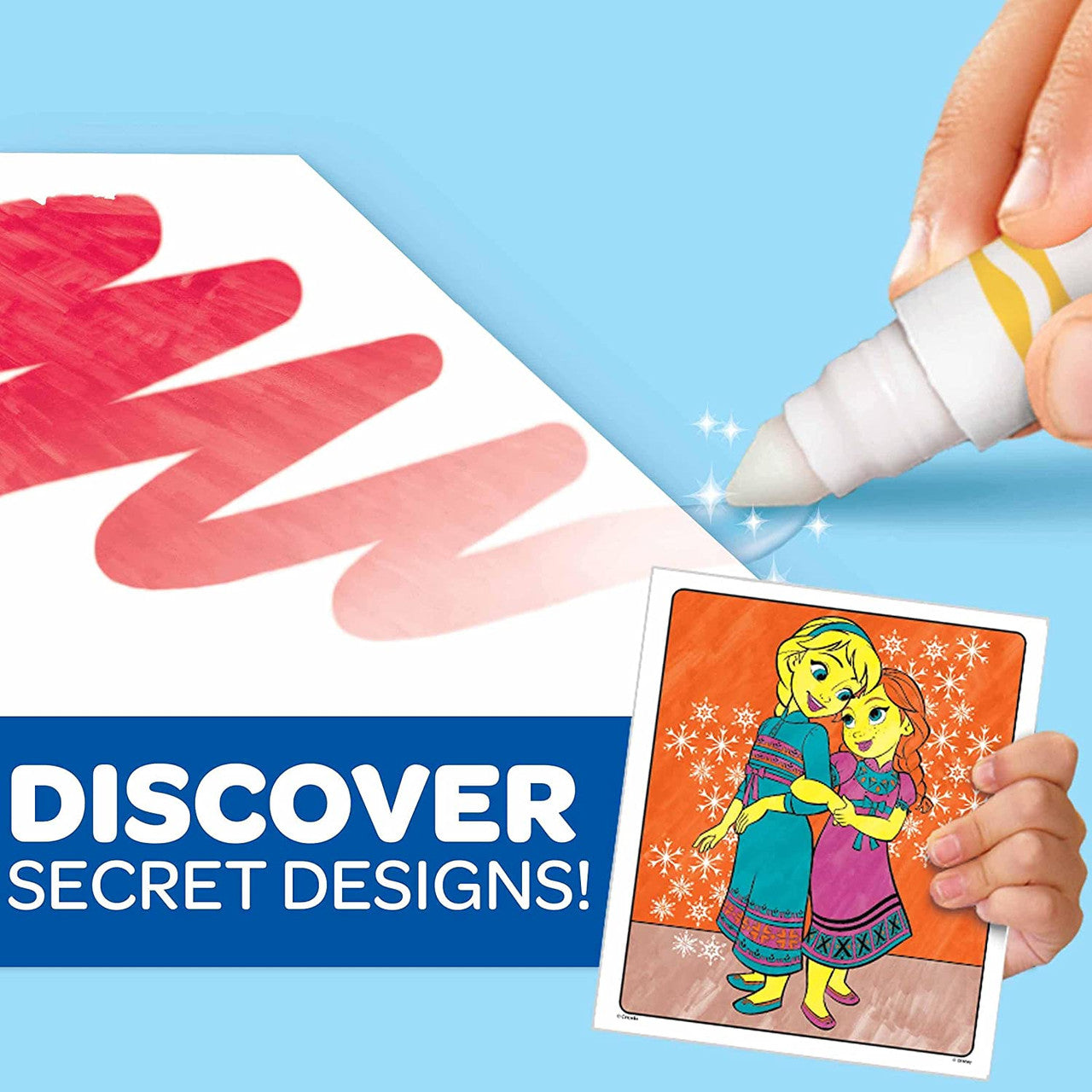 Crayola Color Wonder Coloring Pad & Markers, Frozen 2