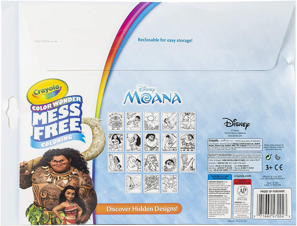 Crayola Moana Coloring Book