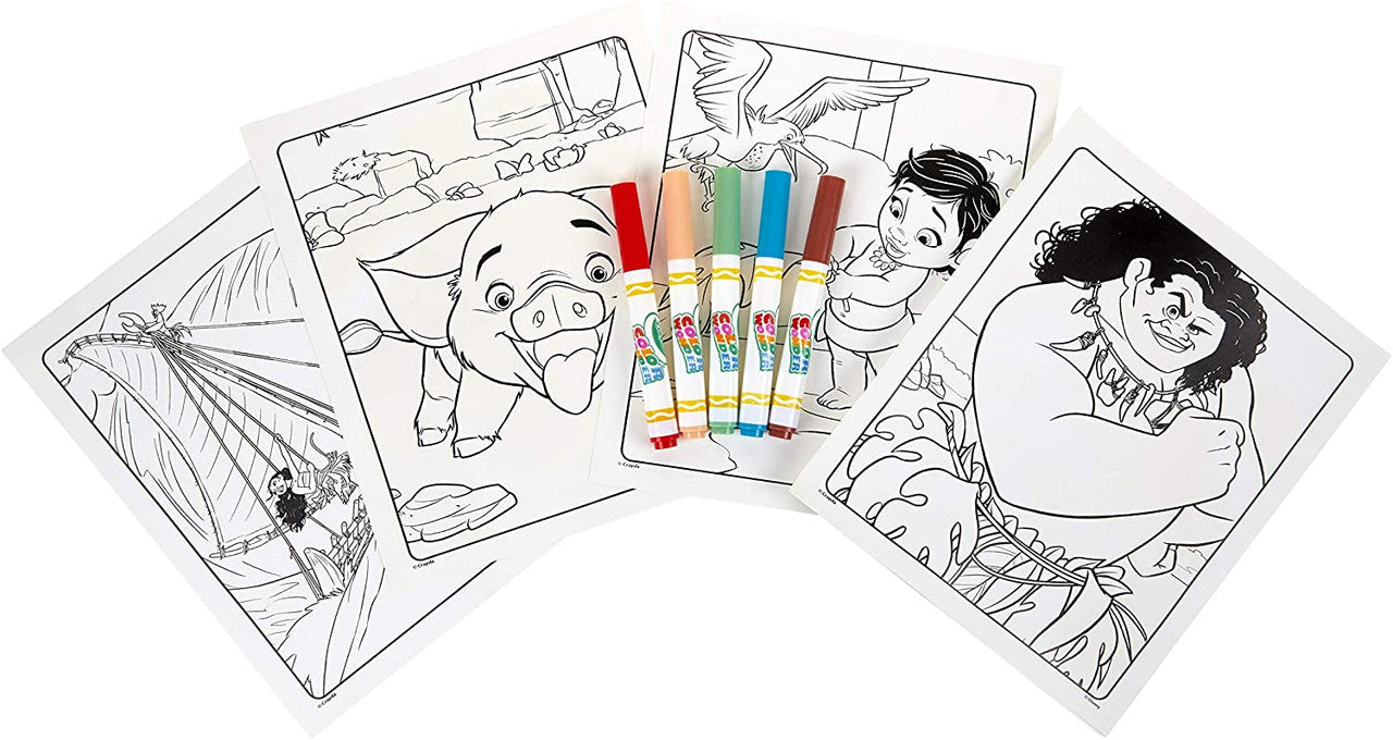 Crayola Moana Coloring Book