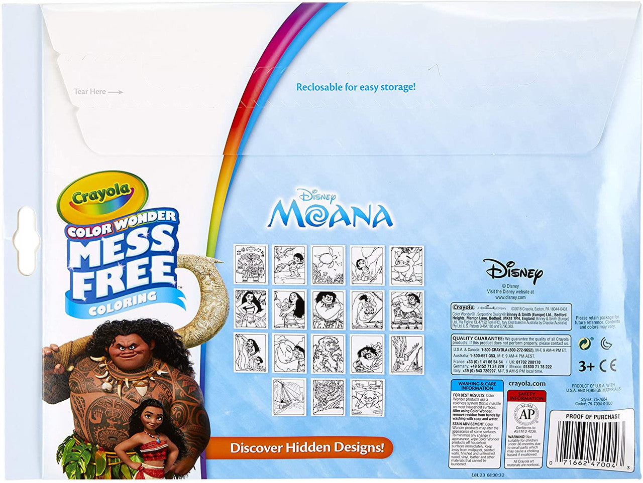 Crayola Moana Coloring Book
