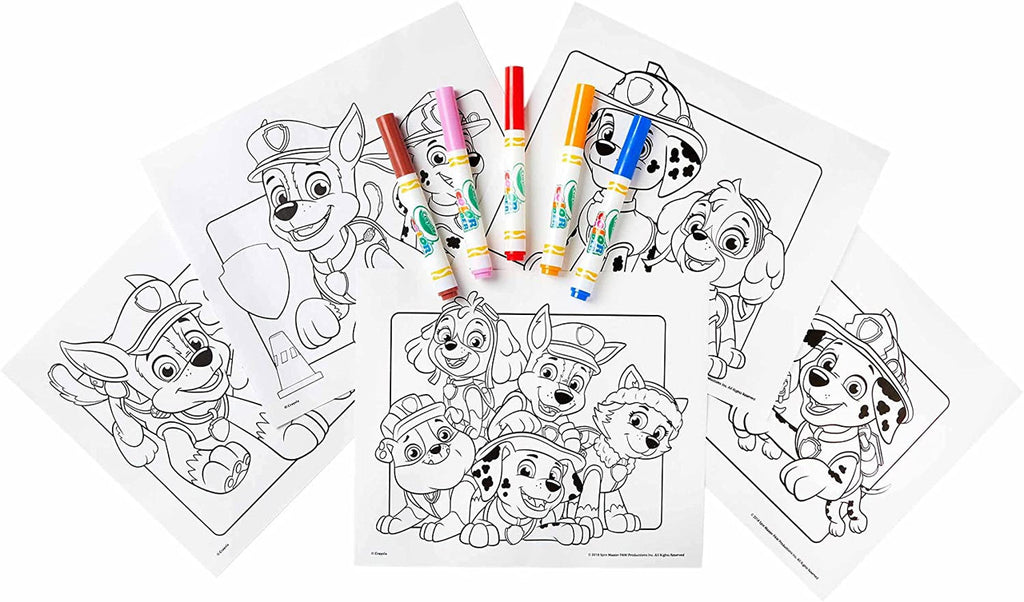 Crayola 75-7007 Color Wonder Coloring Pad & Markers, Paw Patrol