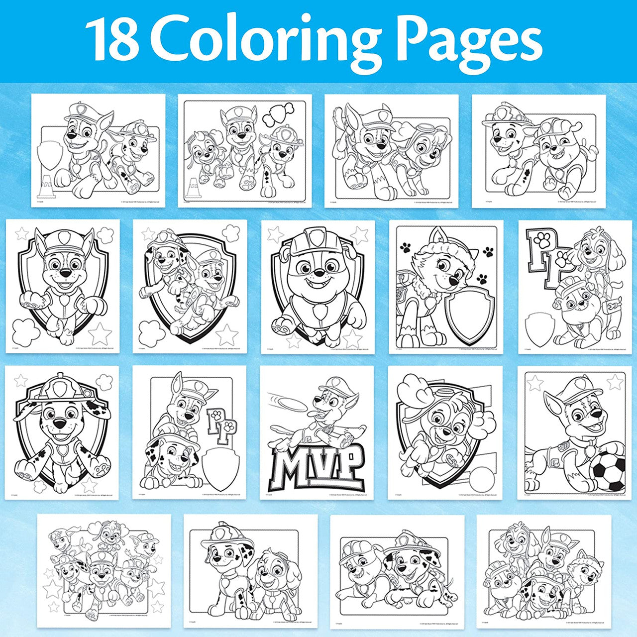 Crayola 75-7007 Color Wonder Coloring Pad & Markers, Paw Patrol