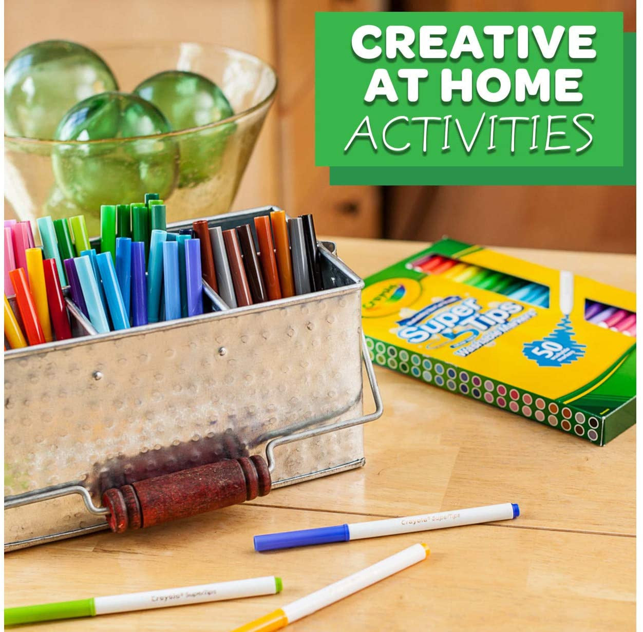 Crayola 58-5050 50 ct. Washable Super Tips Markers