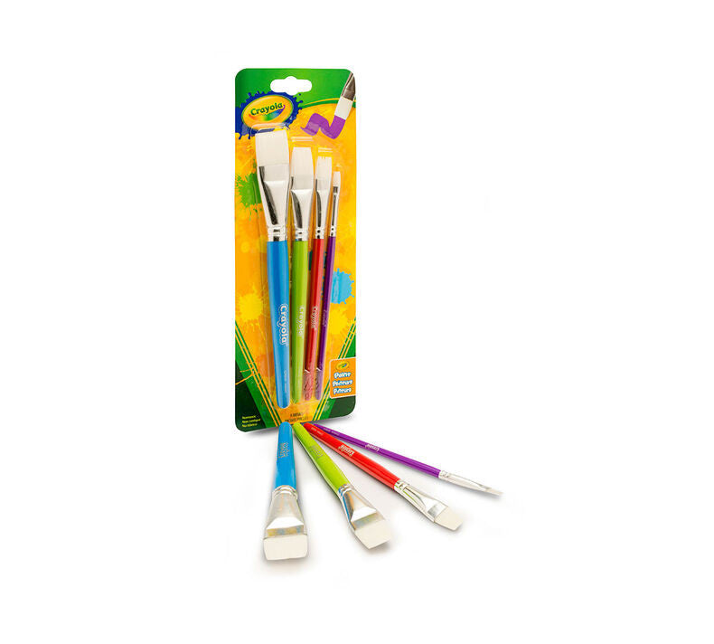 Crayola Flat Brush Set