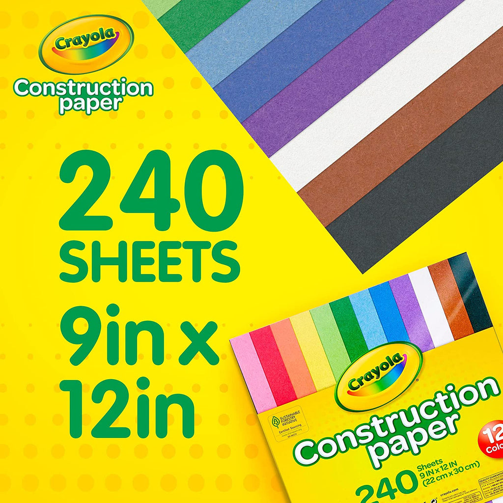 Crayola 79932 240 ct. Construction Paper