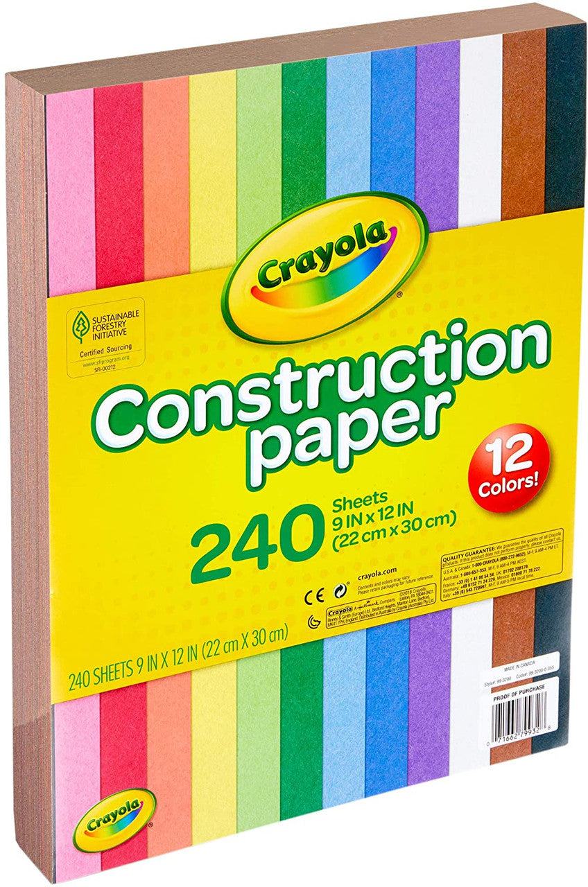 Crayola 79932 240 ct. Construction Paper